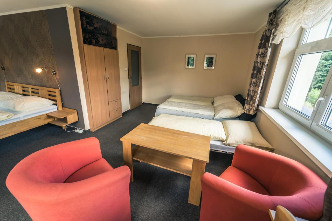 Pension Les Srbska Kamenice ภายนอก รูปภาพ