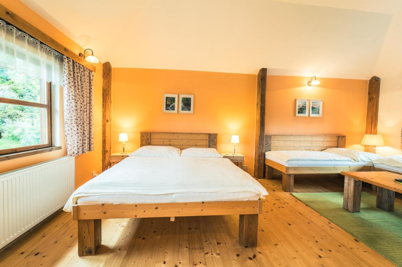 Pension Les Srbska Kamenice ภายนอก รูปภาพ