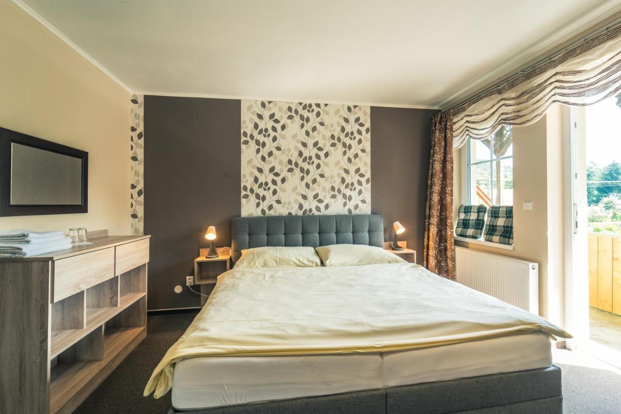 Pension Les Srbska Kamenice ภายนอก รูปภาพ