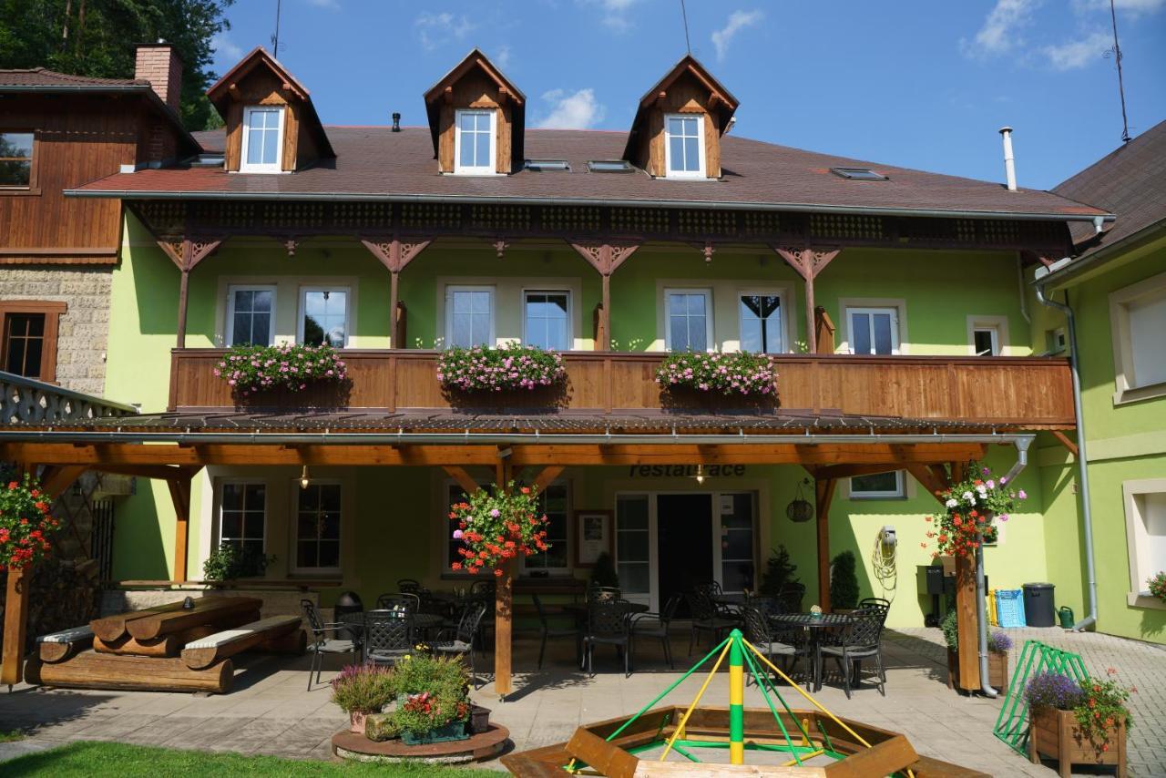 Pension Les Srbska Kamenice ภายนอก รูปภาพ